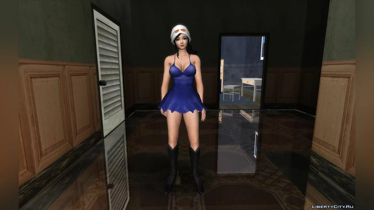 DOA Naotora Ii Nico Robin 连衣裙风格 One Piece / GTA San Andreas