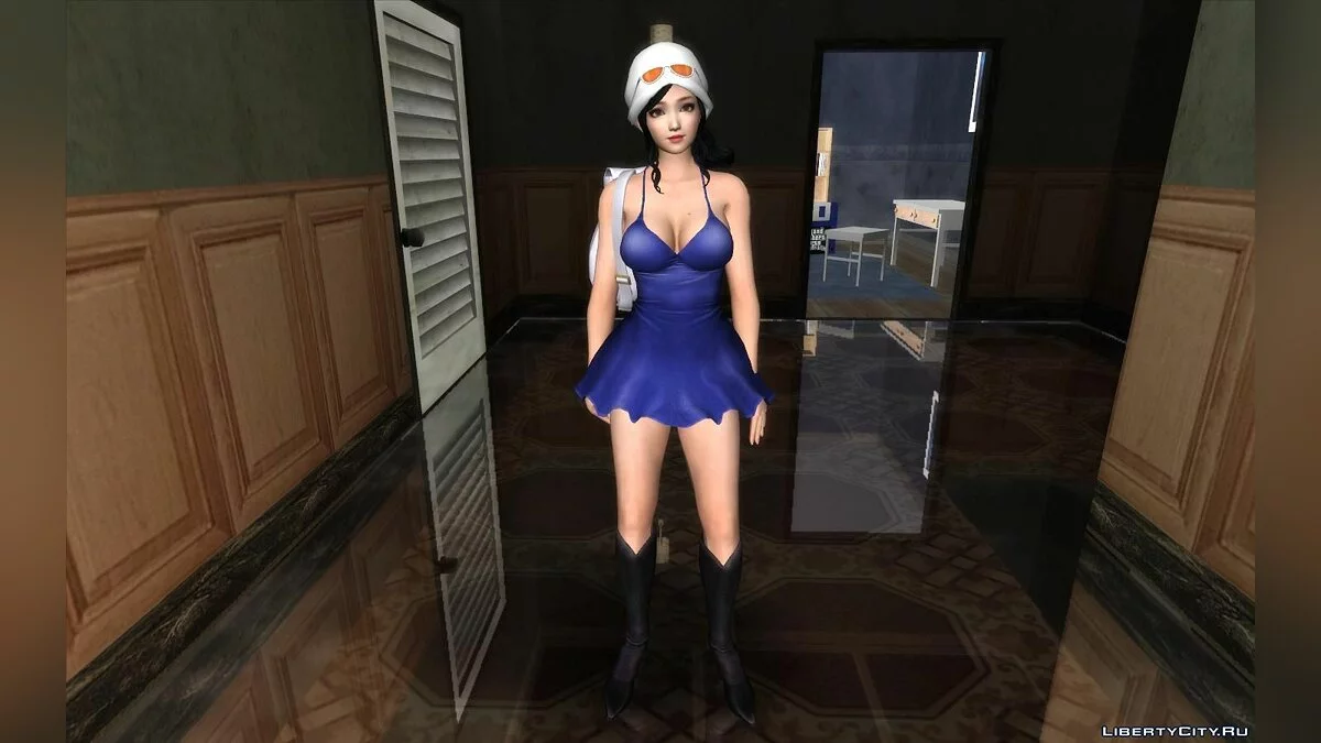 DOA Naotora Ii Nico Robin 连衣裙风格 One Piece / GTA San Andreas