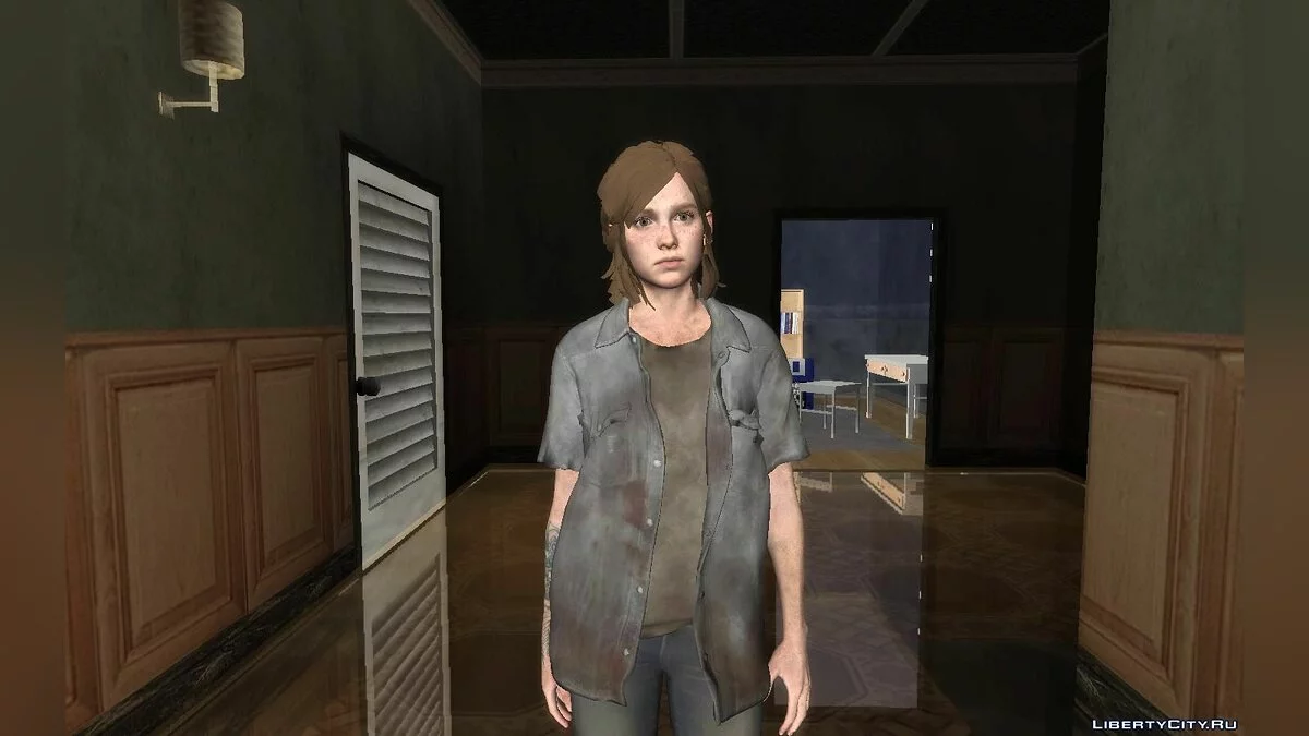Ellie (Seattle) de The Last of Us 2 / GTA San Andreas