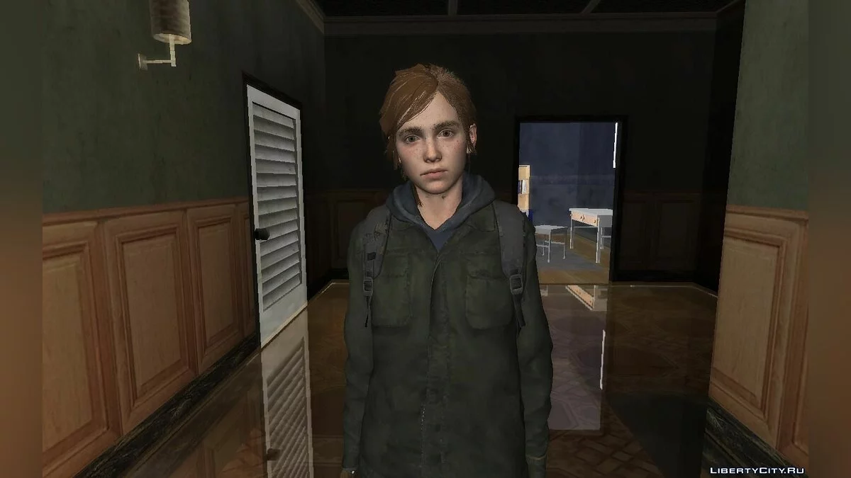 Элли Уильямс из The Last of Us 2 / GTA San Andreas