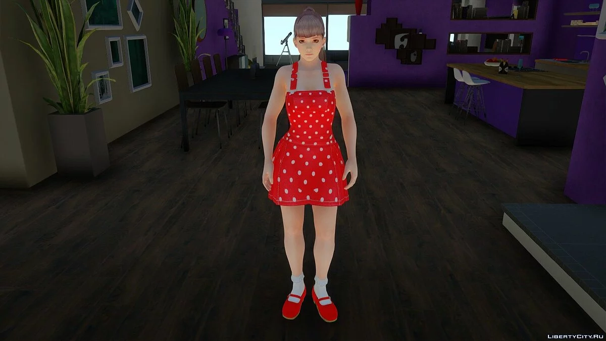 Kasumi en mono rojo / GTA San Andreas