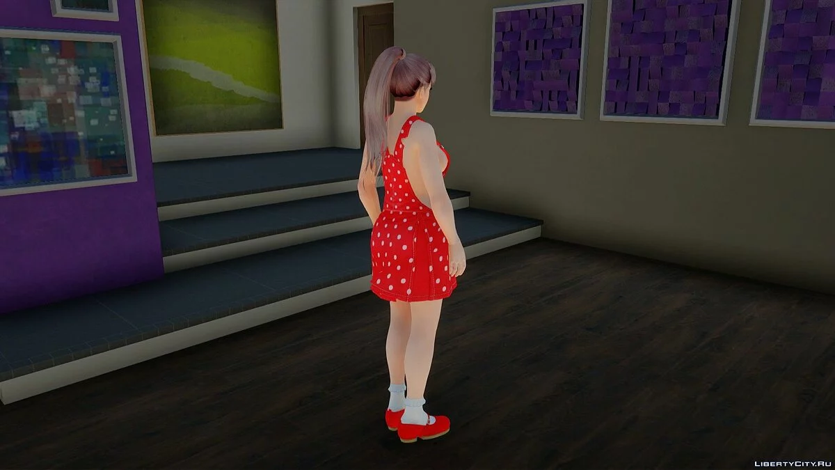 Kasumi en mono rojo / GTA San Andreas