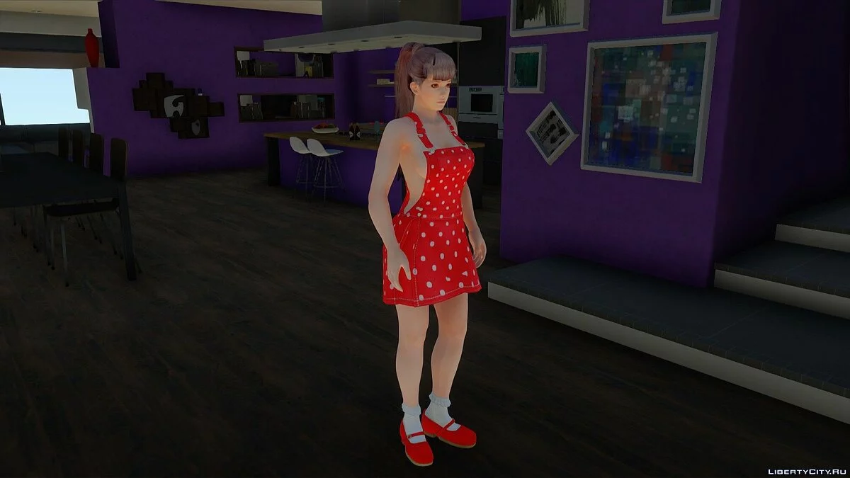 Kasumi en mono rojo / GTA San Andreas