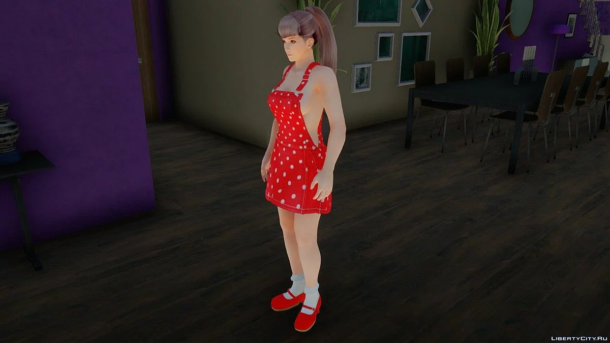 Kasumi en mono rojo / GTA San Andreas
