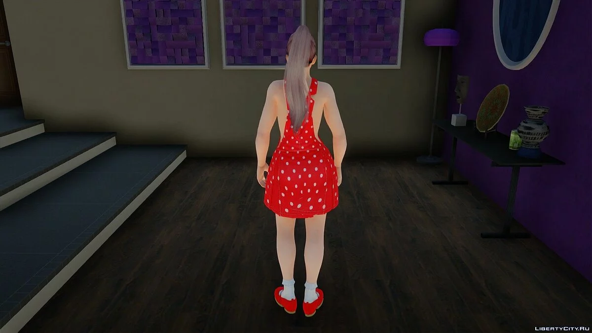 Kasumi en mono rojo / GTA San Andreas