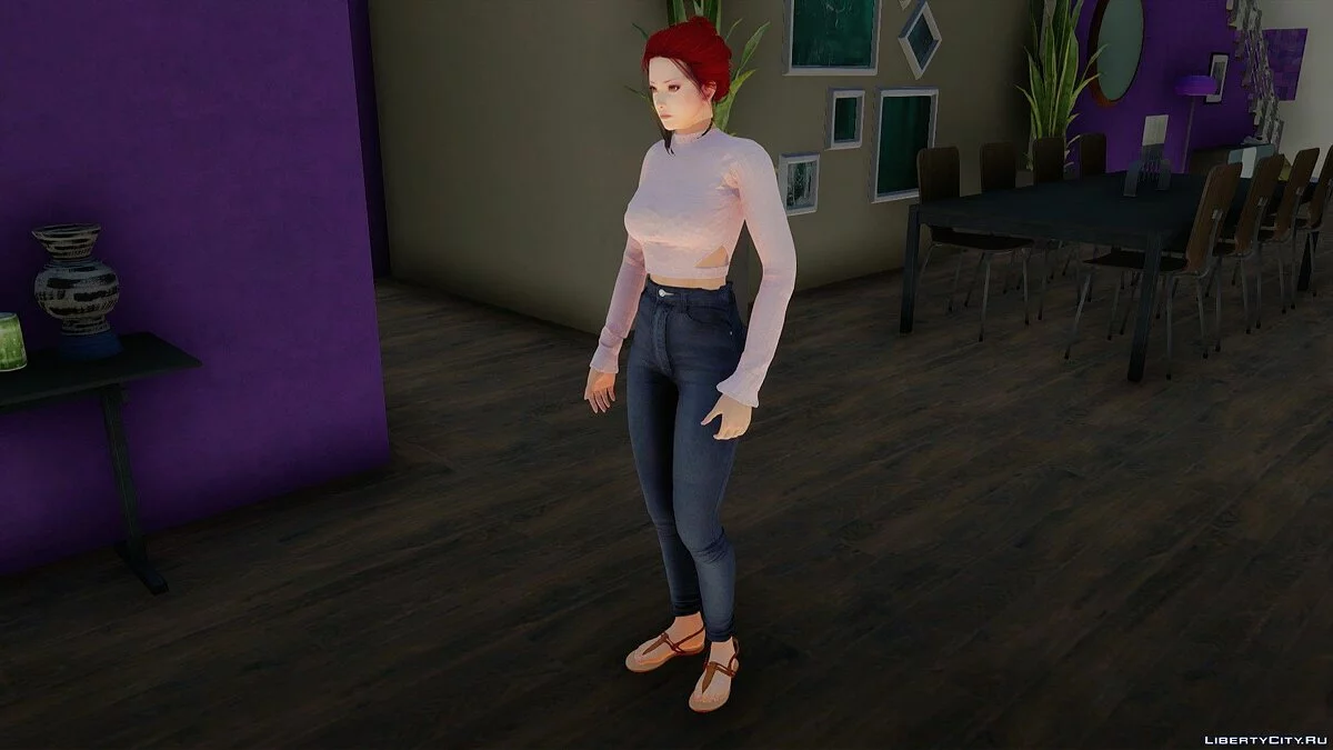 Kasumi dalam Pakaian Sehari-hari v20 / GTA San Andreas