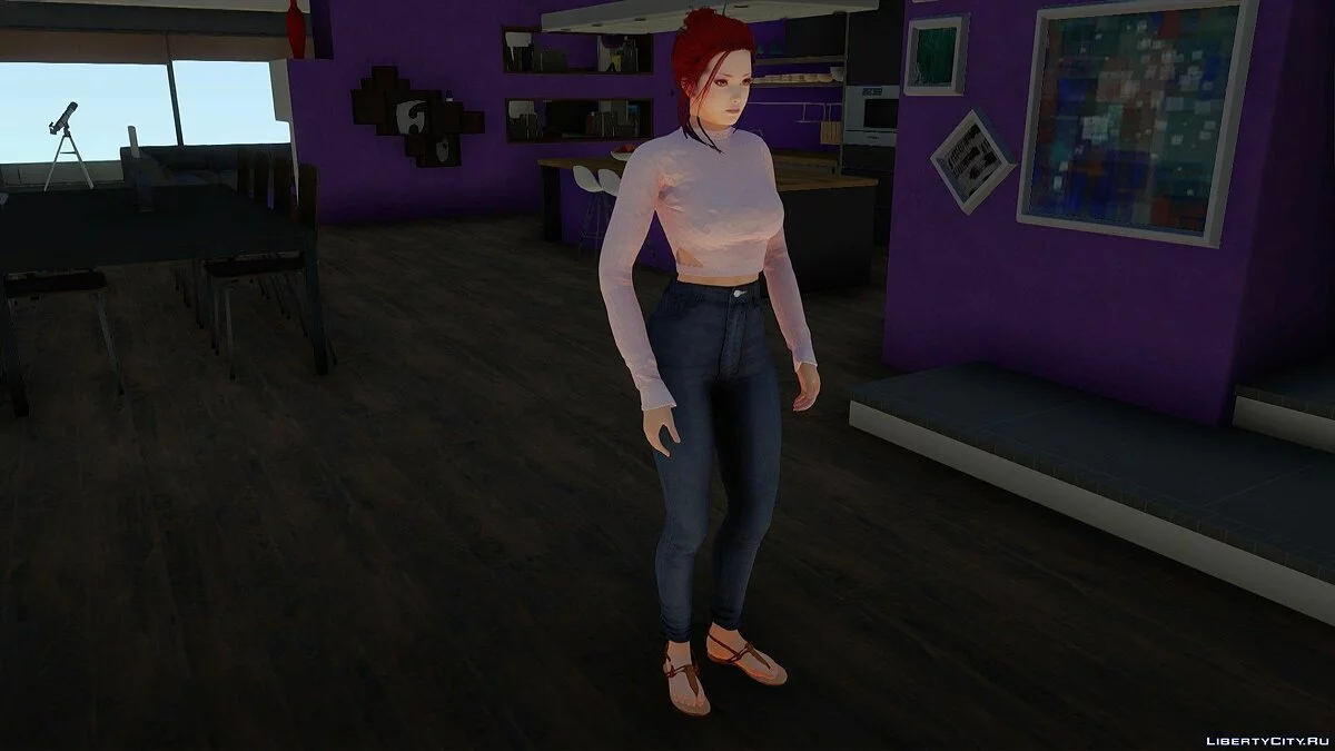 Kasumi dalam Pakaian Sehari-hari v20 / GTA San Andreas
