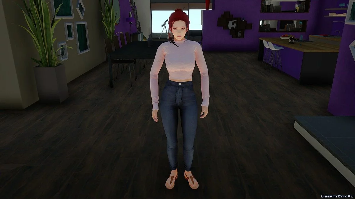 Kasumi dalam Pakaian Sehari-hari v20 / GTA San Andreas