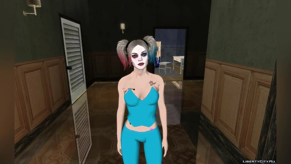 Harley Quinn aus dem DC-Universum / GTA San Andreas