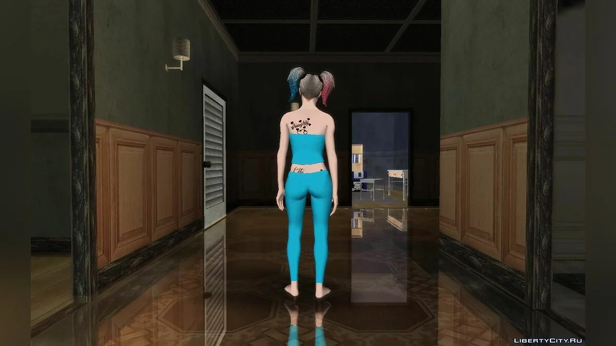 Harley Quinn aus dem DC-Universum / GTA San Andreas
