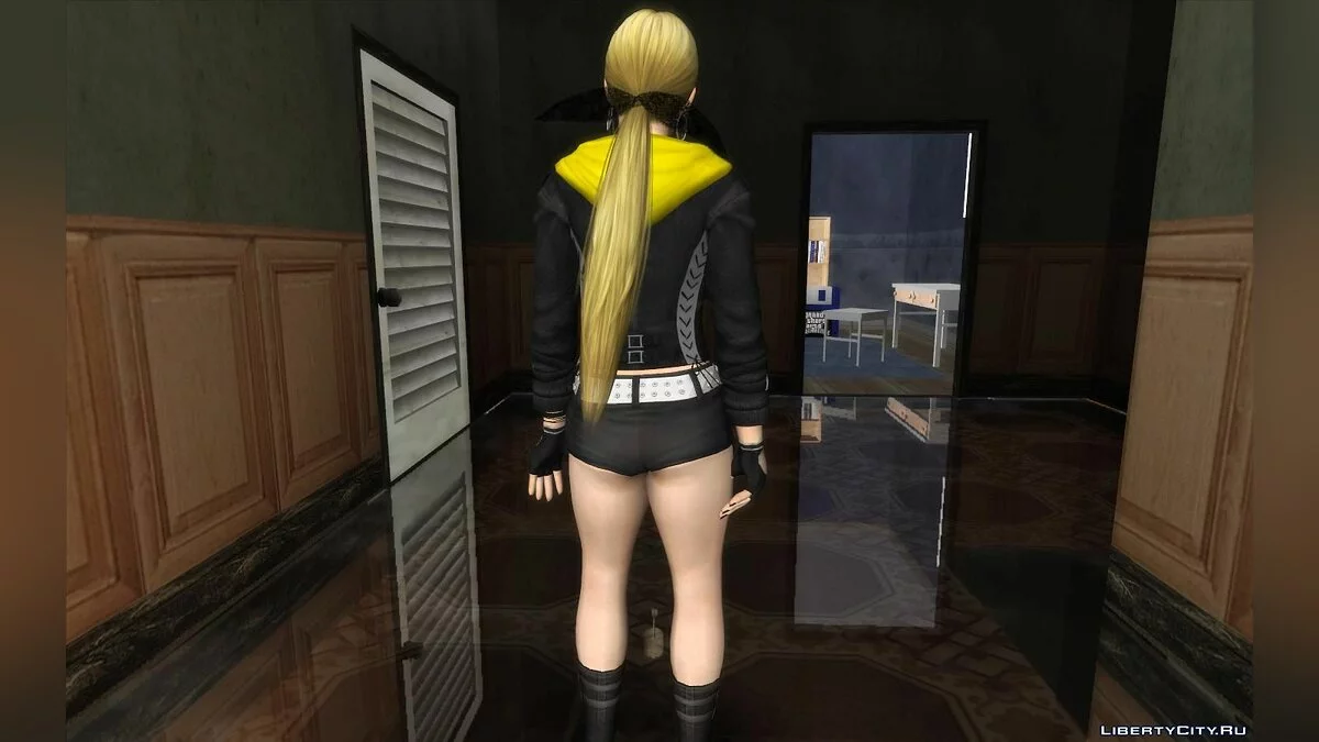 DOA中的海伦娜·道格拉斯皮革套装 / GTA San Andreas