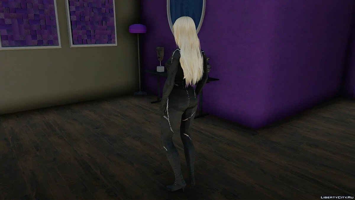 Helena Douglas dalam Kostum Wanita Kucing / GTA San Andreas