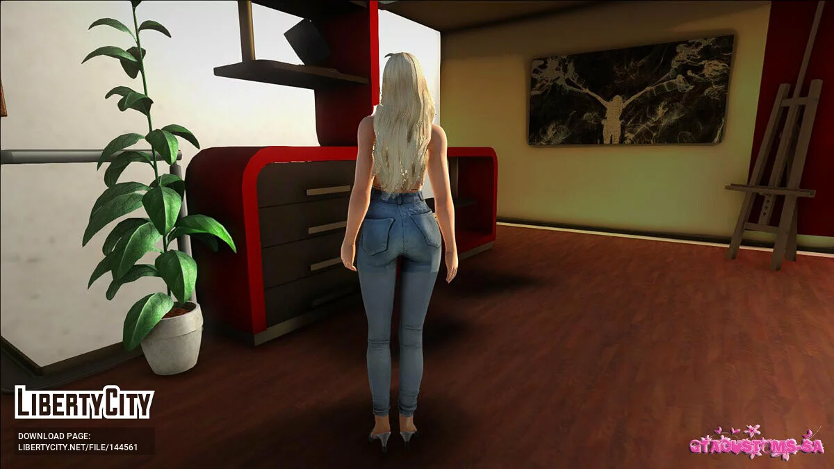 Helena Douglas en vêtements décontractés v31 / GTA San Andreas