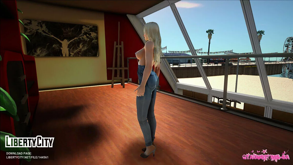 Helena Douglas en vêtements décontractés v31 / GTA San Andreas