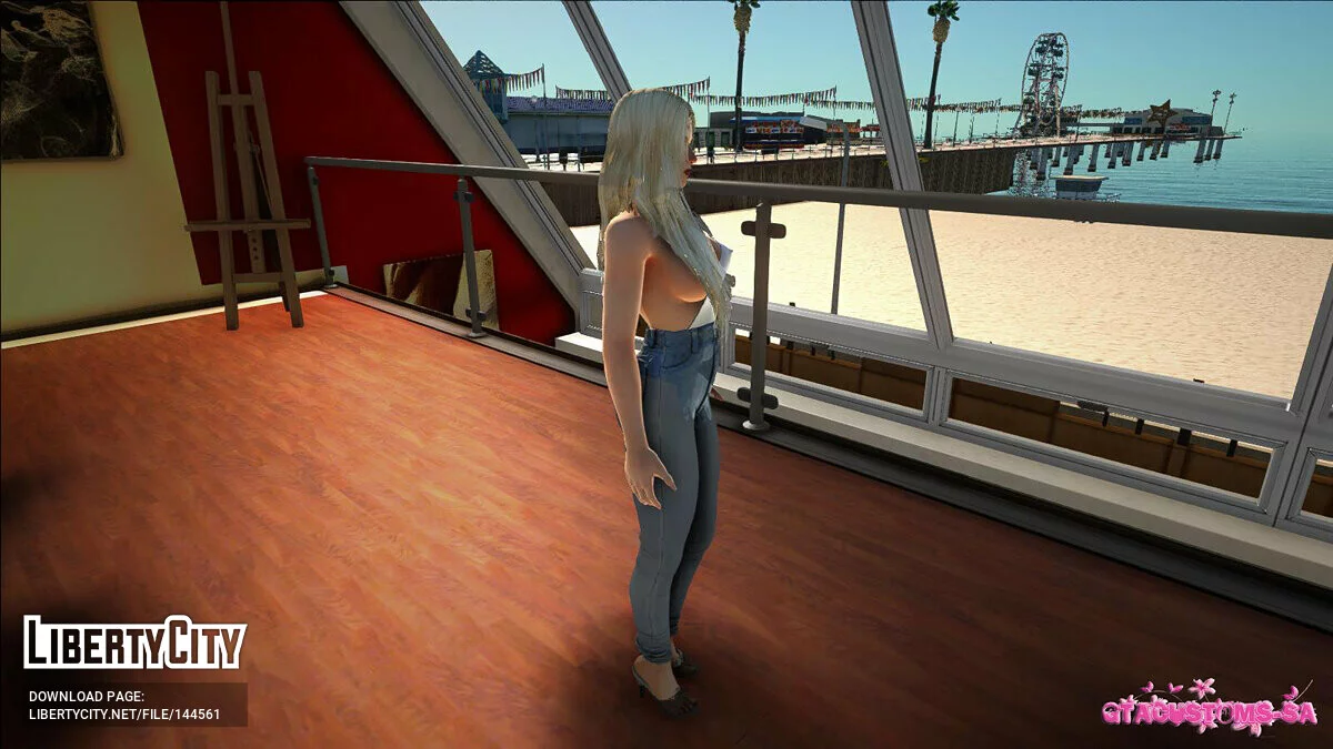 Helena Douglas en vêtements décontractés v31 / GTA San Andreas