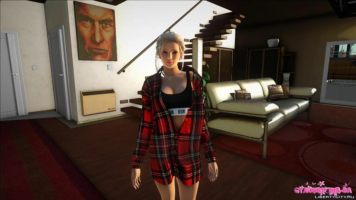 Helena Douglas en tenue décontractée v33 / GTA San Andreas