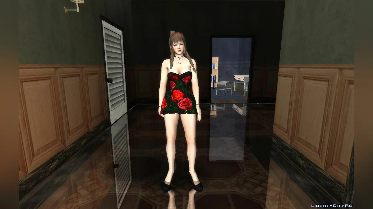 Hitomi aus DOA im modischen Kleid / GTA San Andreas
