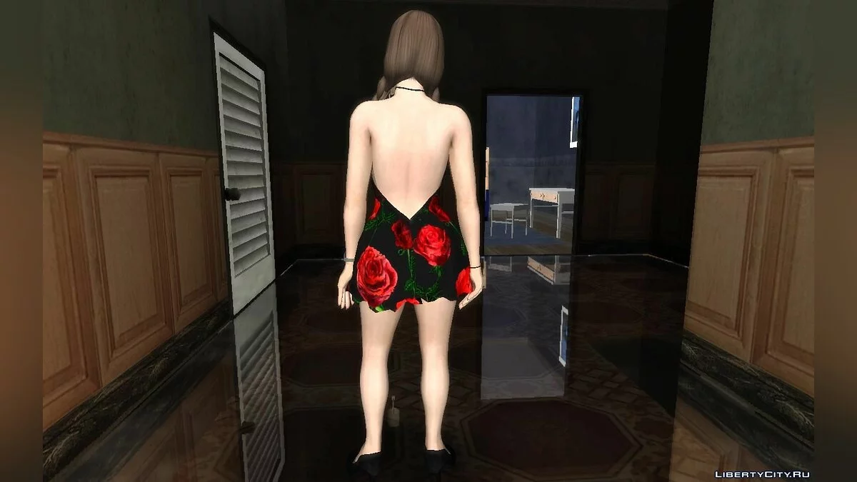 Hitomi aus DOA im modischen Kleid / GTA San Andreas
