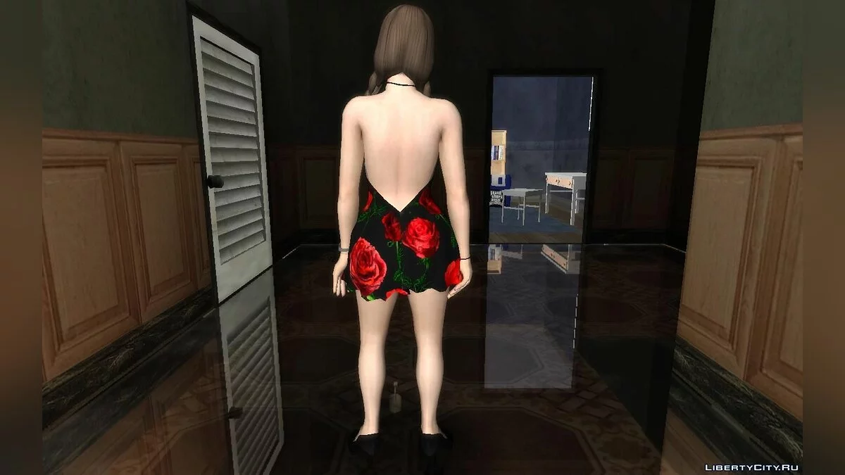 Hitomi aus DOA im modischen Kleid / GTA San Andreas
