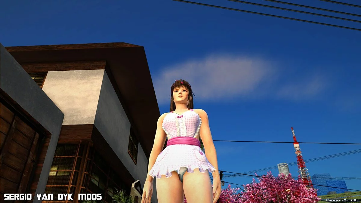 Hitomi en ropa del Día de San Valentín / GTA San Andreas