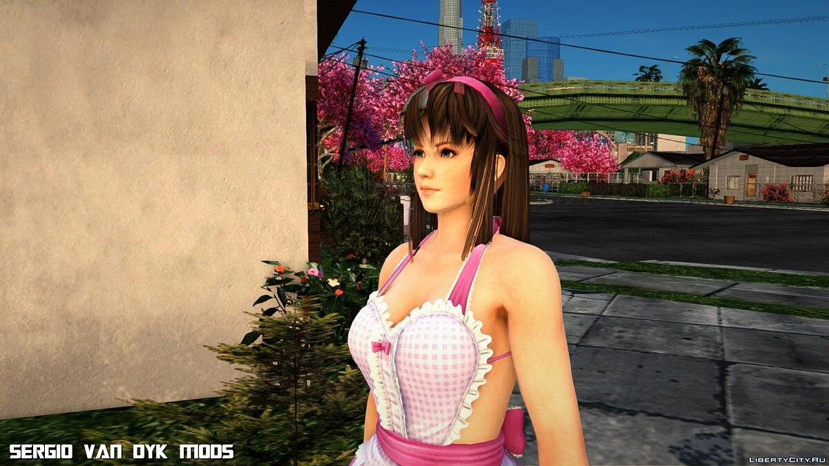 Hitomi en ropa del Día de San Valentín / GTA San Andreas