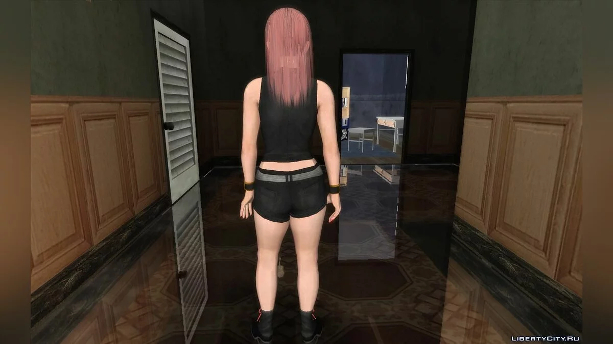 Honoka aus DOA im Lederanzug / GTA San Andreas