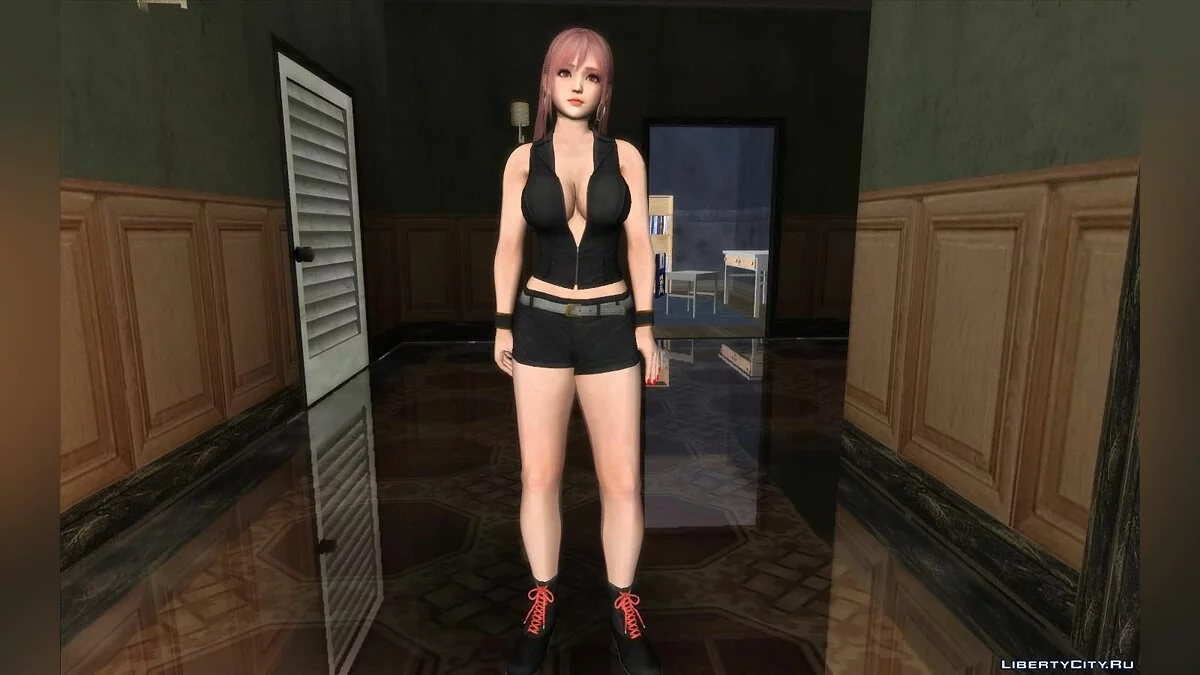Honoka aus DOA im Lederanzug / GTA San Andreas