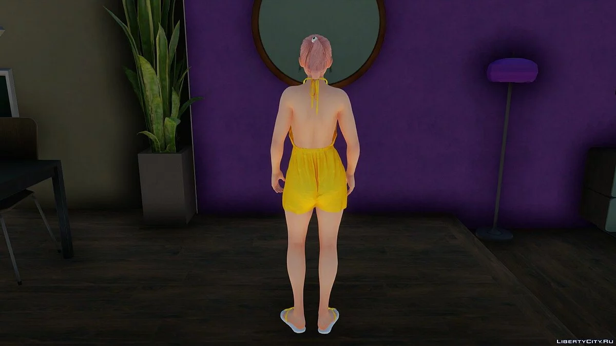 Honoka in Casual Romper / GTA San Andreas