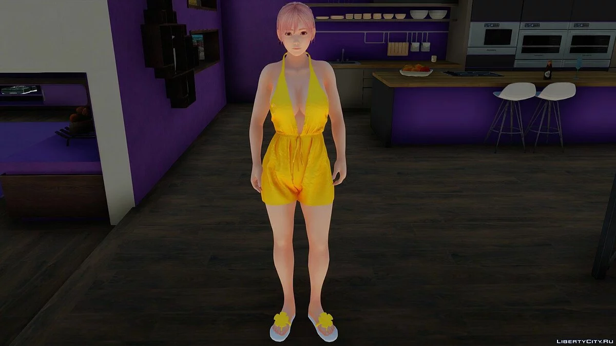 Honoka in Casual Romper / GTA San Andreas