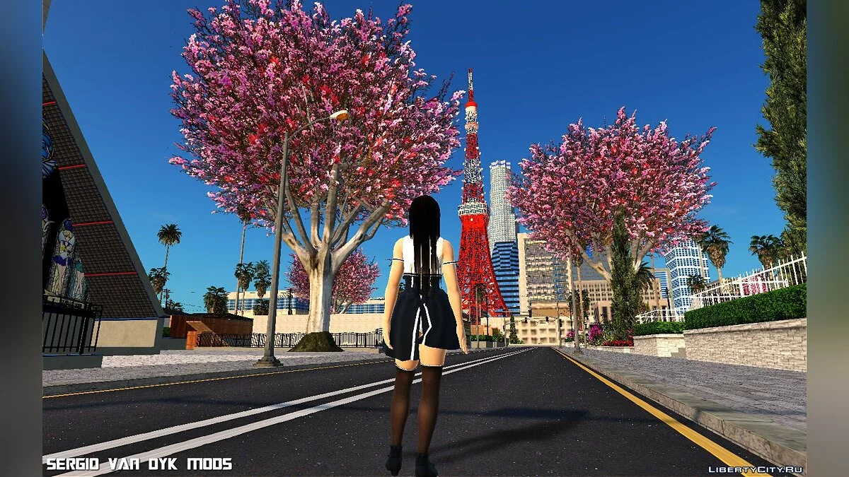 Kokoro in Sunlight Humming from Dead or Alive Xtreme Venus Vacation / GTA San Andreas