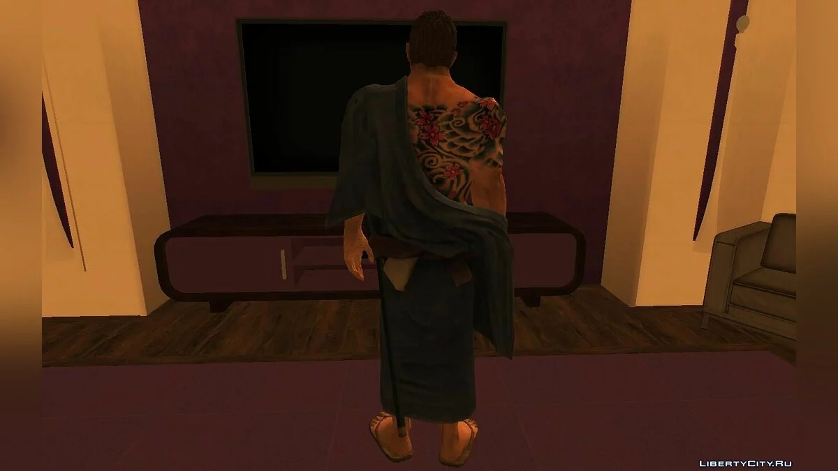 Samurai Chris Redfield / GTA San Andreas