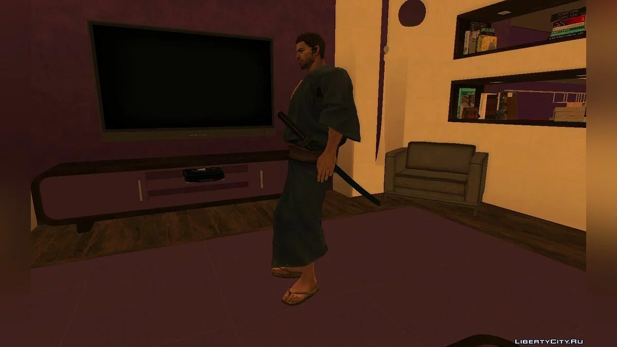 Samurai Chris Redfield / GTA San Andreas
