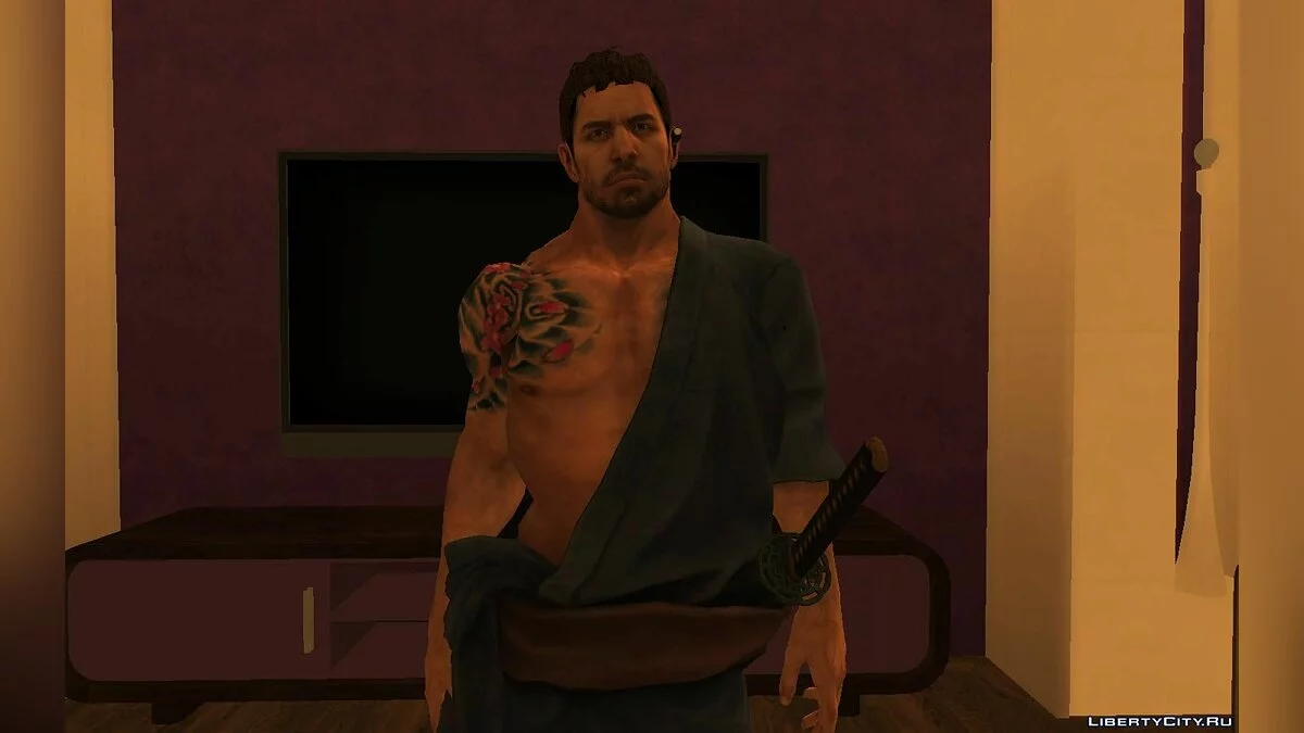 Samurai Chris Redfield / GTA San Andreas