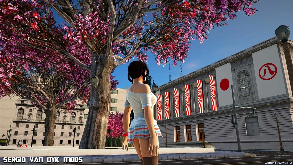 Leifang im Minirock / GTA San Andreas