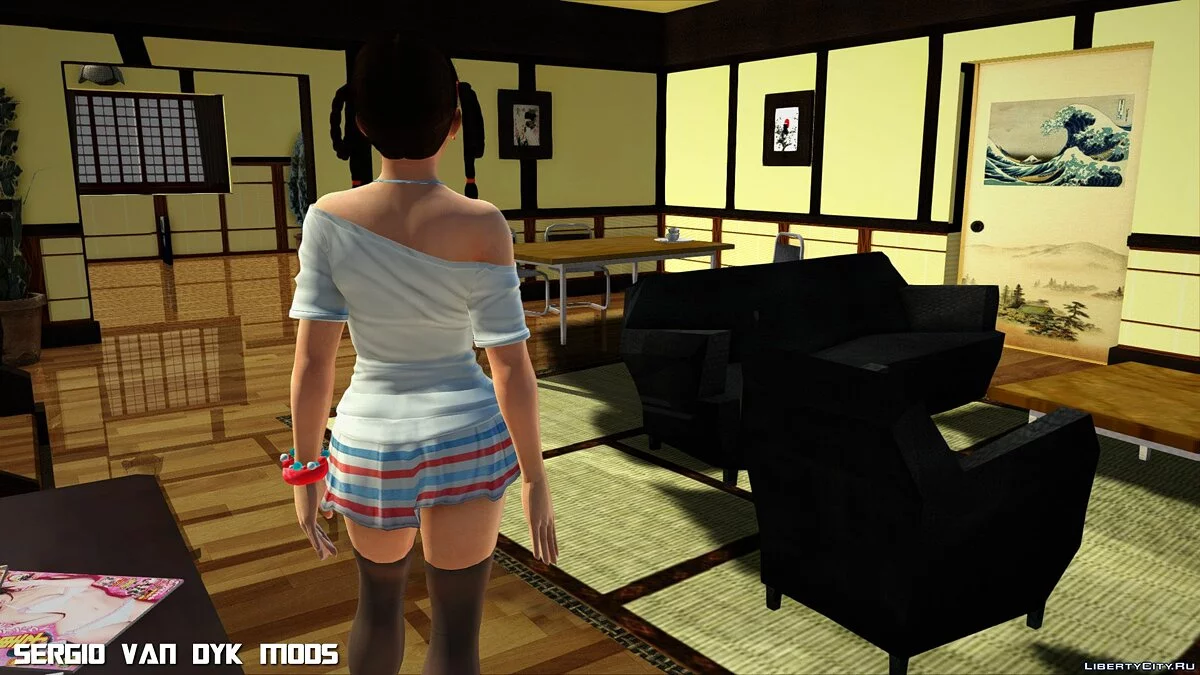Leifang im Minirock / GTA San Andreas