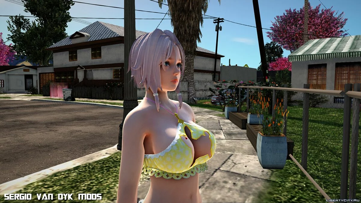 Luna en bikini de Dead or Alive Xtreme Venus Vacation / GTA San Andreas
