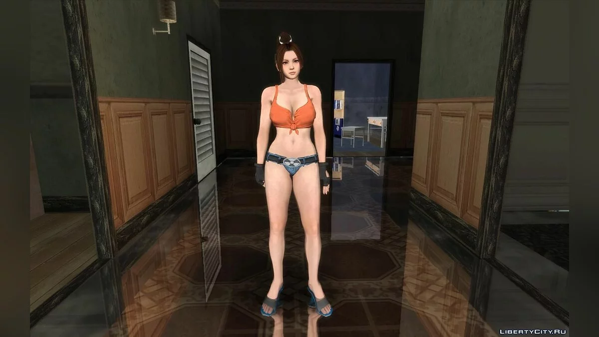 Mai Shiranui de DOA en pantalones cortos / GTA San Andreas