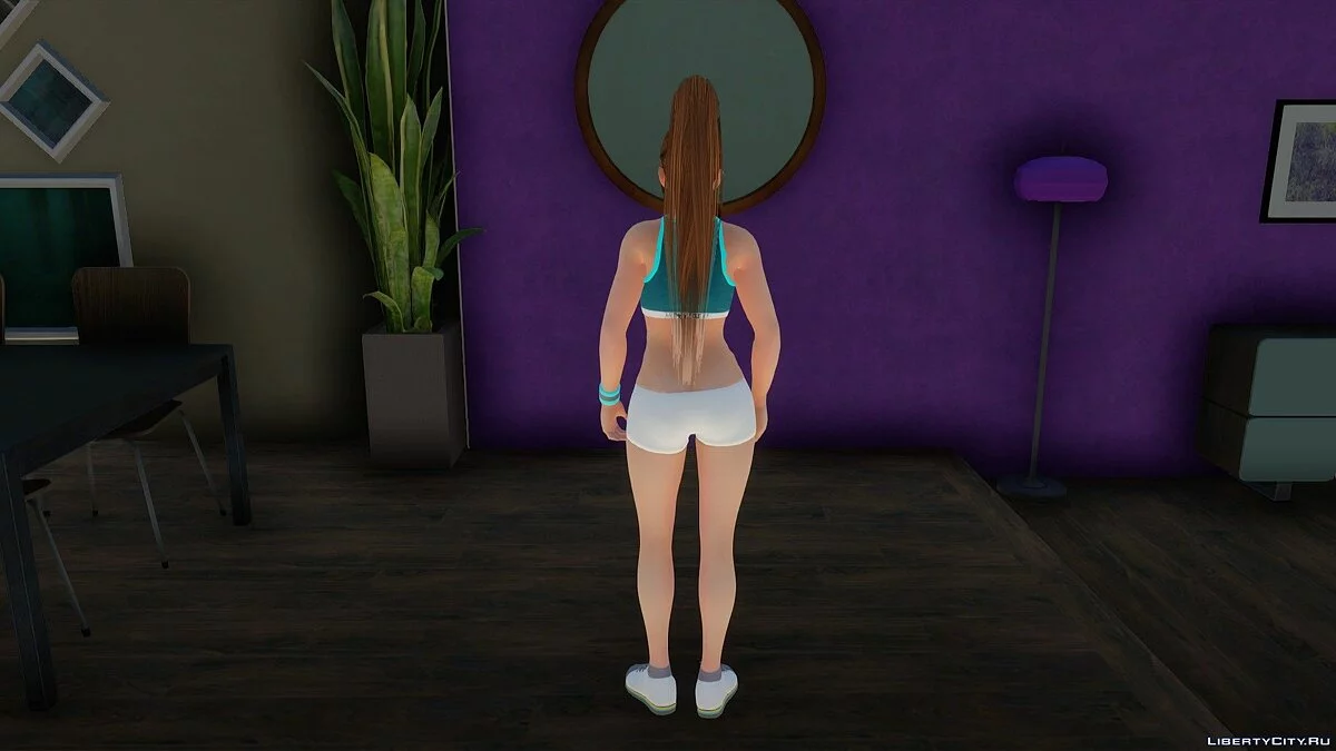 Mai Shiranui en traje deportivo / GTA San Andreas