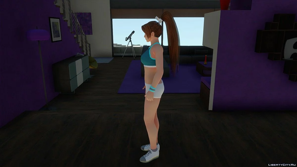 Mai Shiranui en traje deportivo / GTA San Andreas