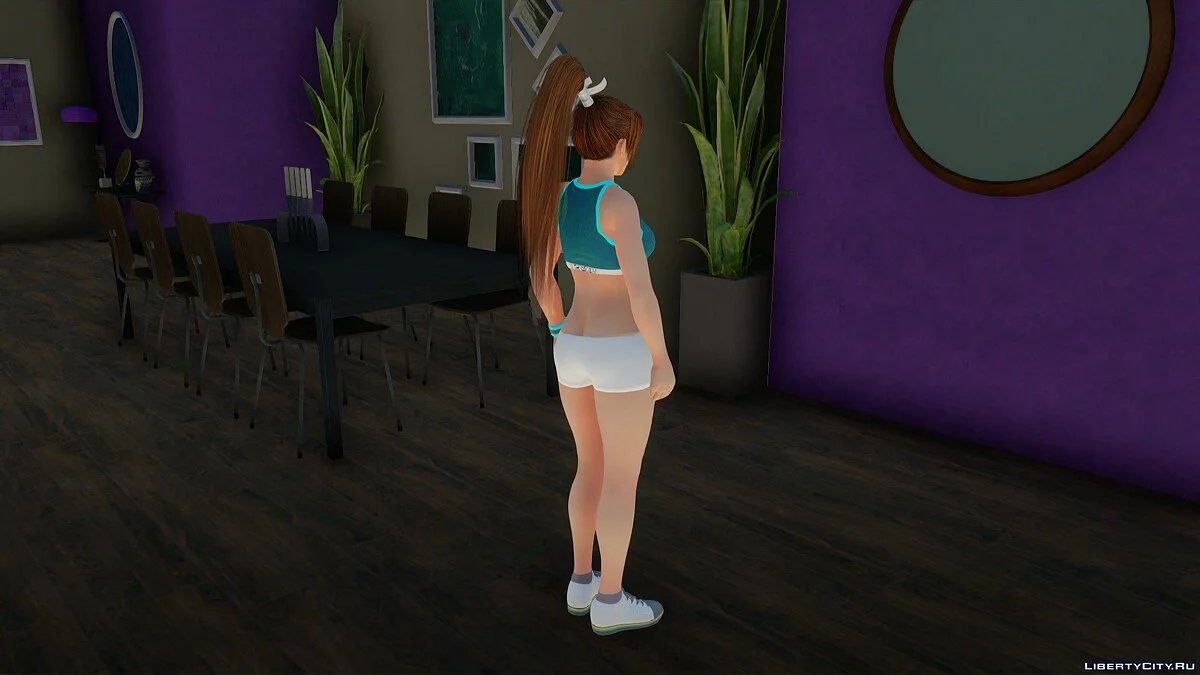 Mai Shiranui en traje deportivo / GTA San Andreas
