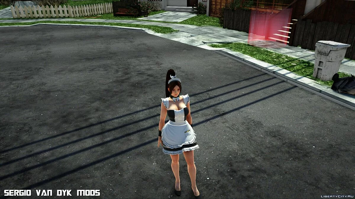Mai Shiranui en uniforme de sirvienta / GTA San Andreas