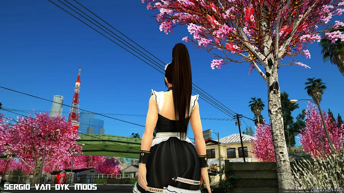 Mai Shiranui en uniforme de sirvienta / GTA San Andreas