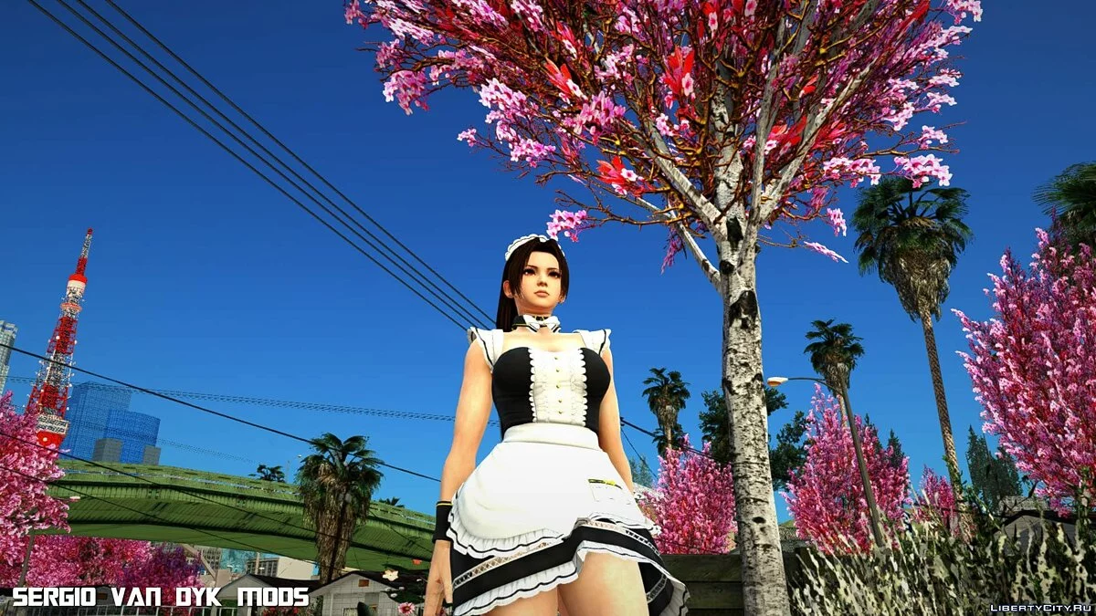 Mai Shiranui en uniforme de sirvienta / GTA San Andreas