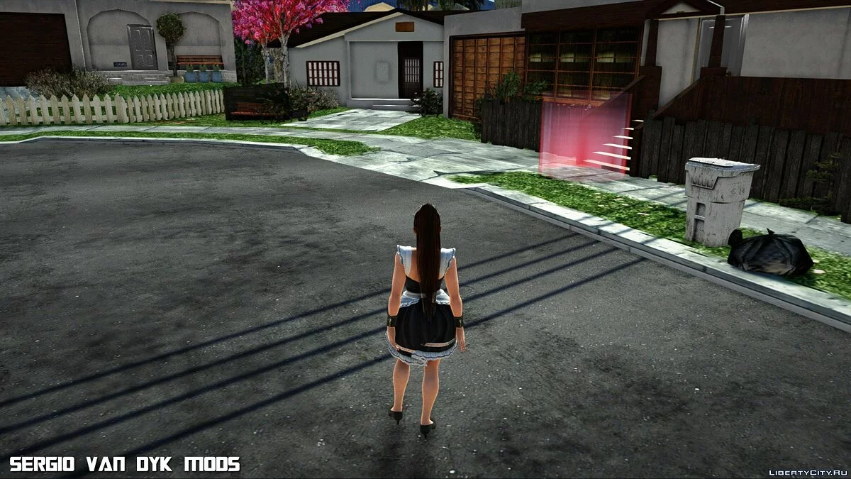 Mai Shiranui en uniforme de sirvienta / GTA San Andreas