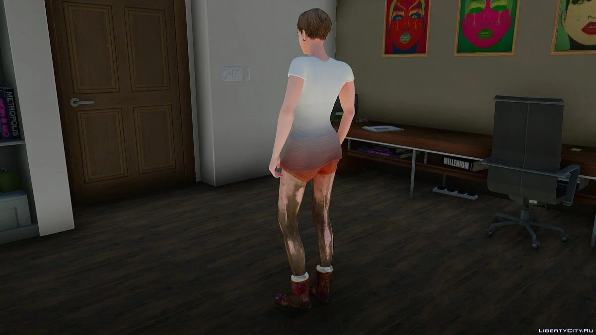 Мойра Бертон з Resident Evil: Revelations 2 / GTA San Andreas