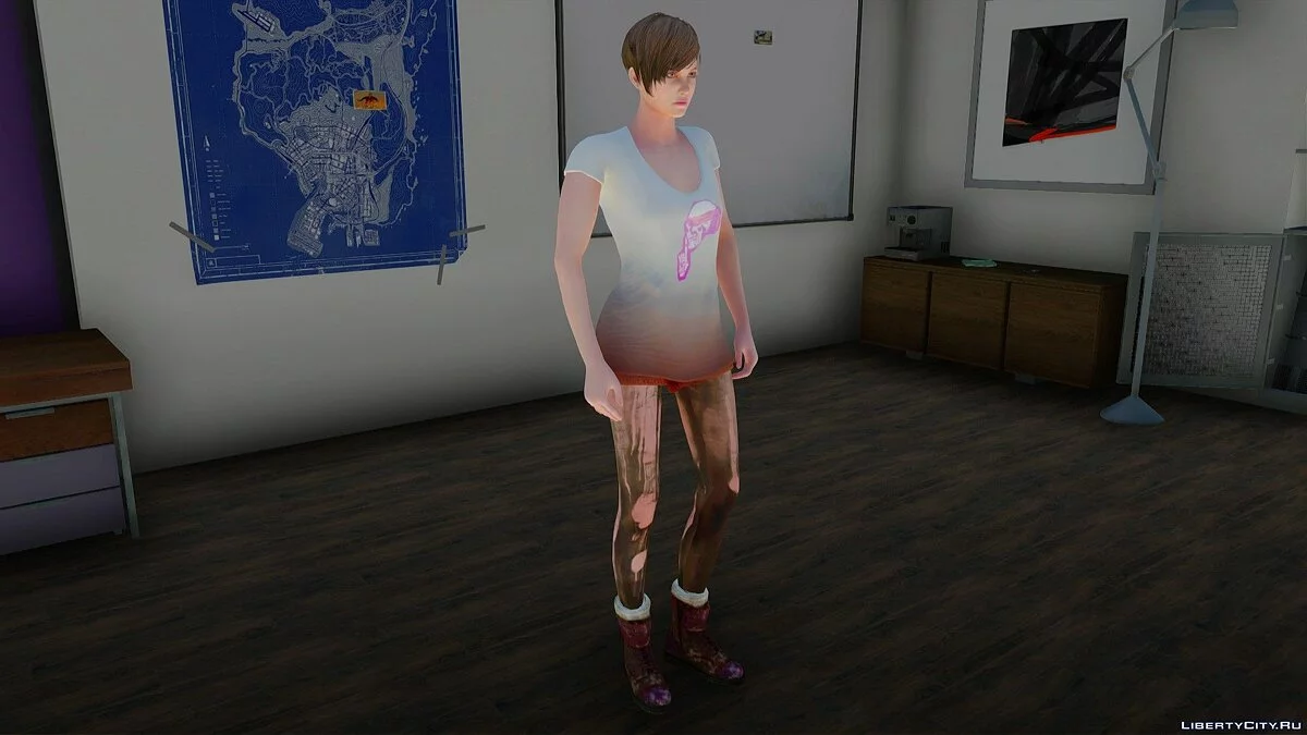 Мойра Бертон з Resident Evil: Revelations 2 / GTA San Andreas