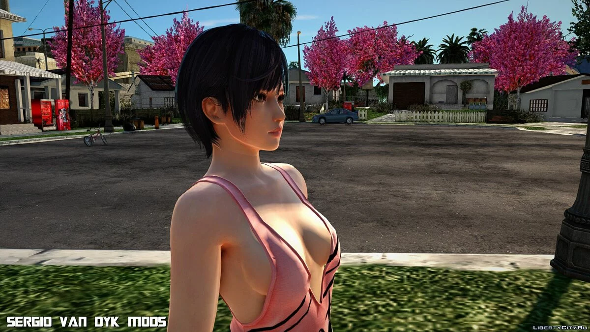 Нагиса в купальнику з Dead or Alive Xtreme Venus Vacation / GTA San Andreas