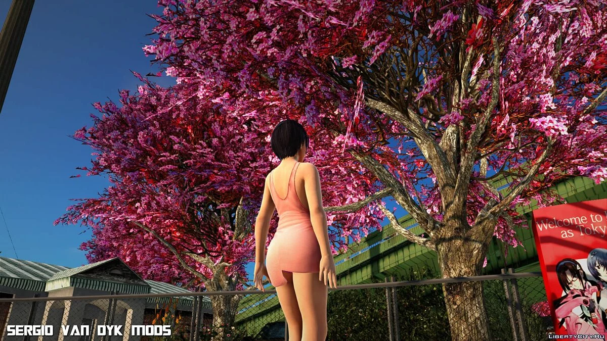 Нагиса в купальнику з Dead or Alive Xtreme Venus Vacation / GTA San Andreas