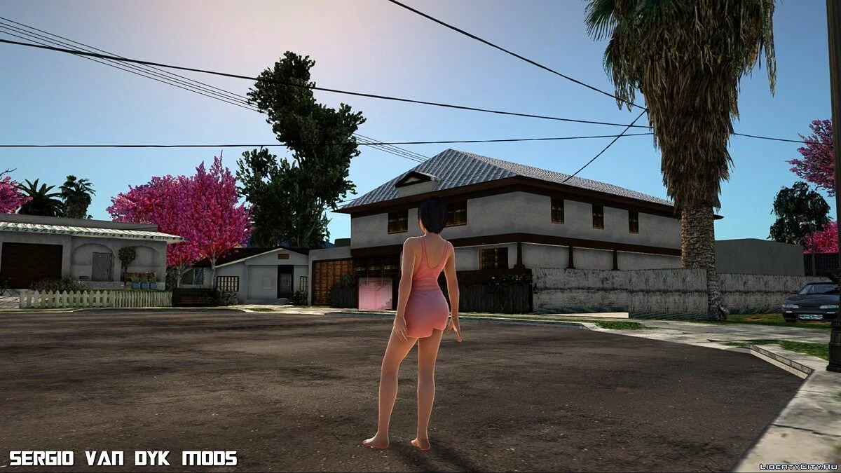 Нагиса в купальнику з Dead or Alive Xtreme Venus Vacation / GTA San Andreas