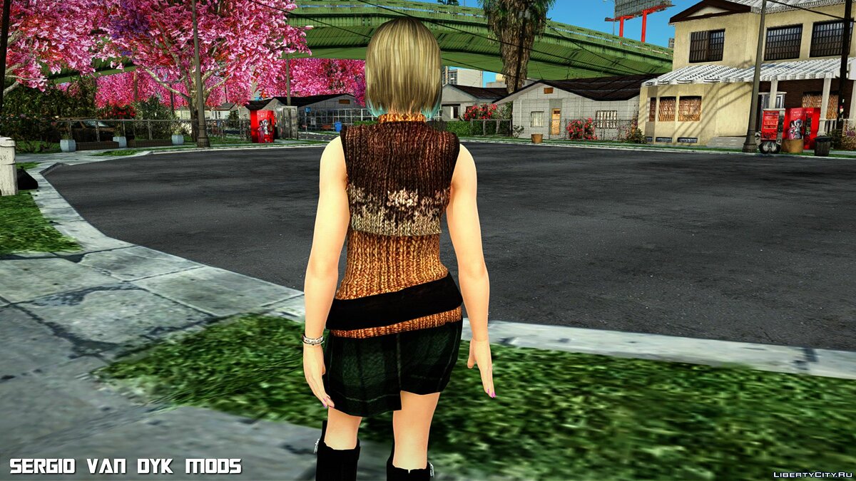 Download Ashley Graham from Resident Evil 4 Remake for GTA San Andreas